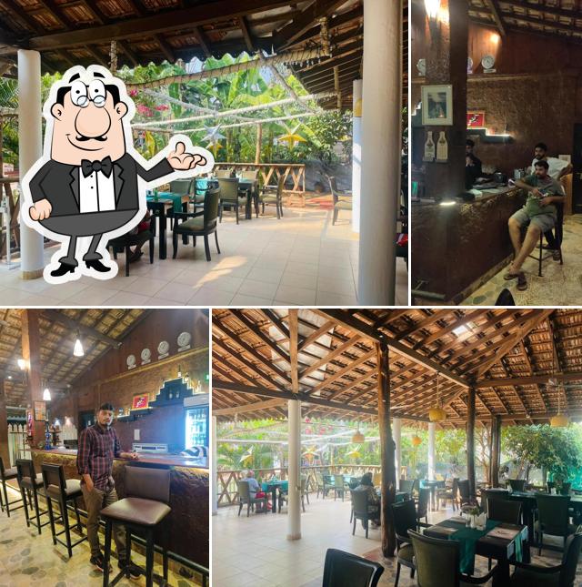 Take a seat at one of the tables at Müsüh - The Fire Place