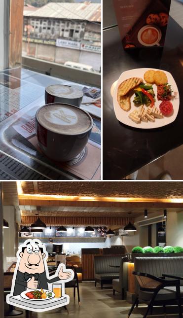 The picture of food and interior at Barista Cafe Pahalgam