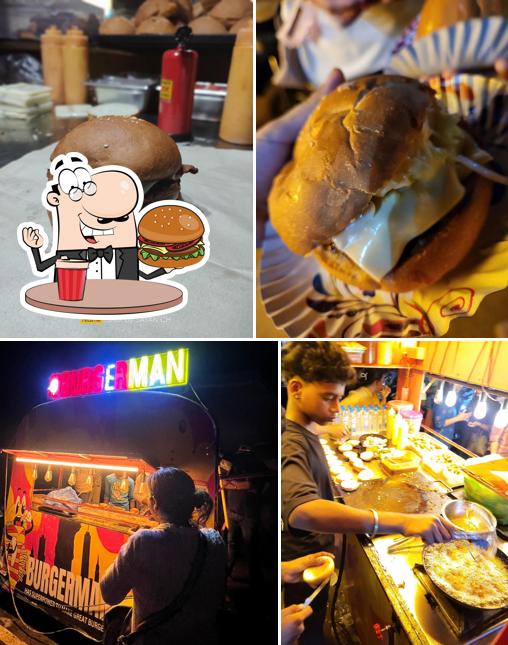 Hamburger at BurgerMansilchar