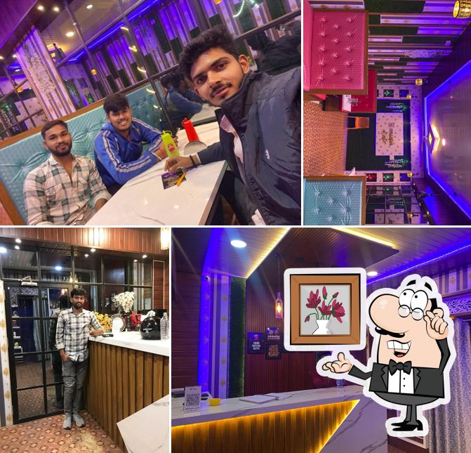 The interior of Hamsafar cafe & family restaurant