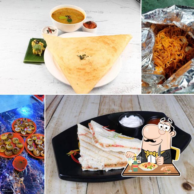 Pad thai at Prem Chat Bhandar Bharat Palace Chauraha