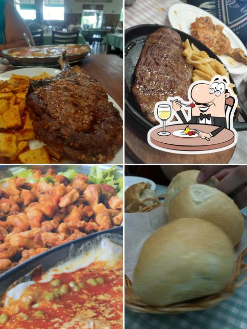 Platos en Rosa's Churrascaria