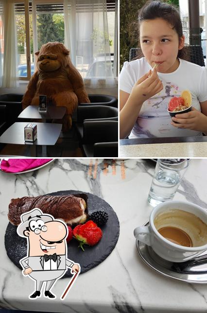 Gli esterni di La Gelateria