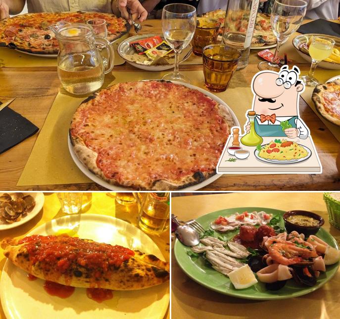Platti al Pizzeria Trattoria La Bersagliera