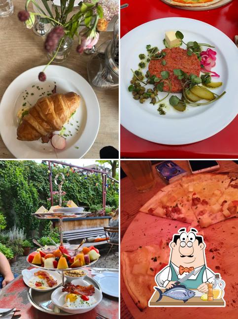 Salmone grigliato al Café des Amis