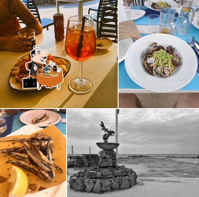 Cozze al La Scogliera Beach