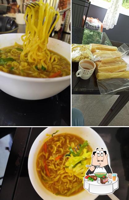 Hot and sour soup at The Stoppage Resturant and Lodge