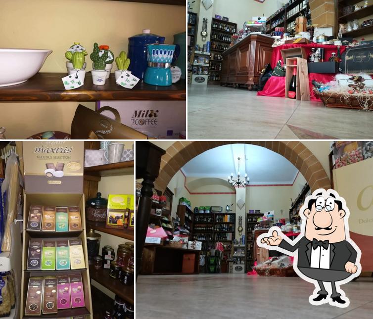 Gli interni di Torrefazione Enoteca Genco
