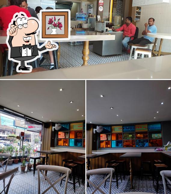 The interior of Veeraswamy Cafe