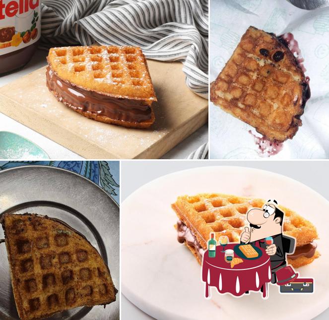 Waffles at The Belgian Waffle Co
