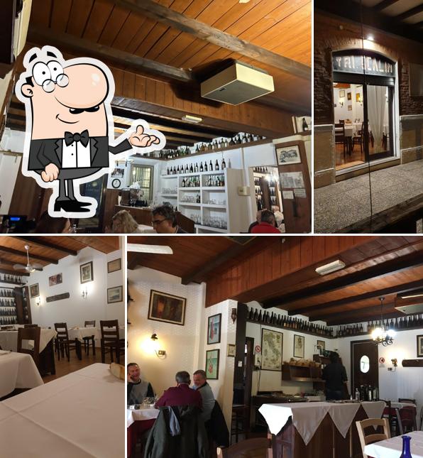 Gli interni di I Tri Scalin