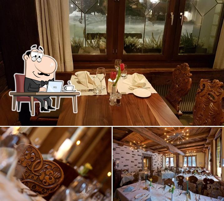 Dai un'occhiata agli interni di Restaurant Walliserkanne