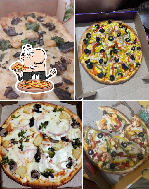 Try out different kinds of pizza
