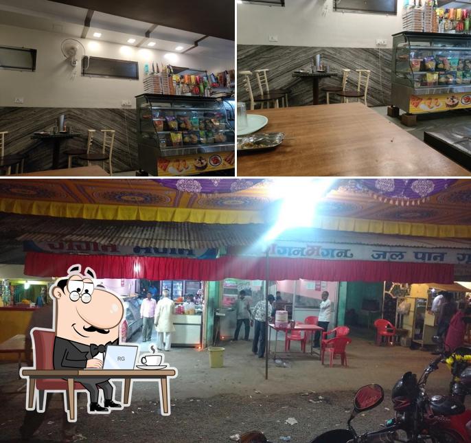 The interior of Gagan Magan Sweets & Restaurant