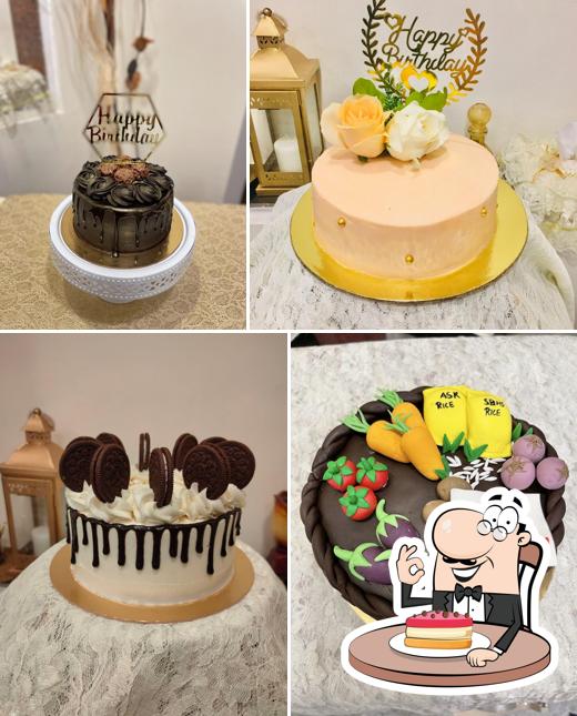 Cheesecake at Baking Room Trichy