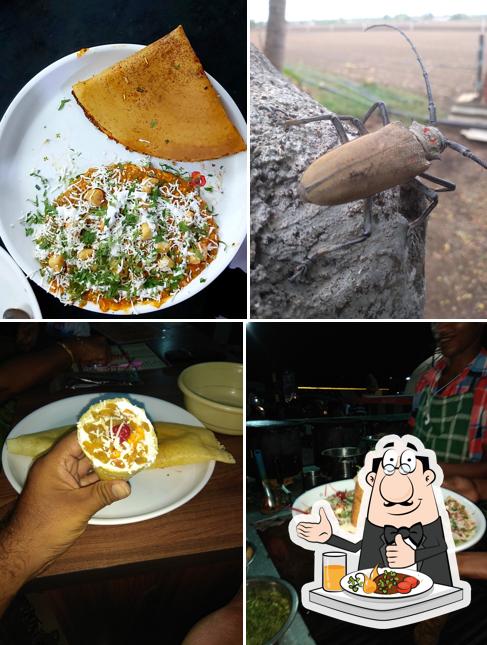 Food at Chamunda Lassi shop