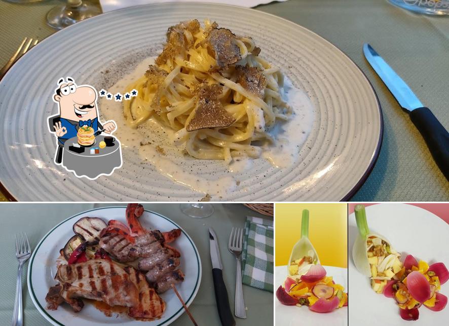 La cibo e bevanda del ristorante