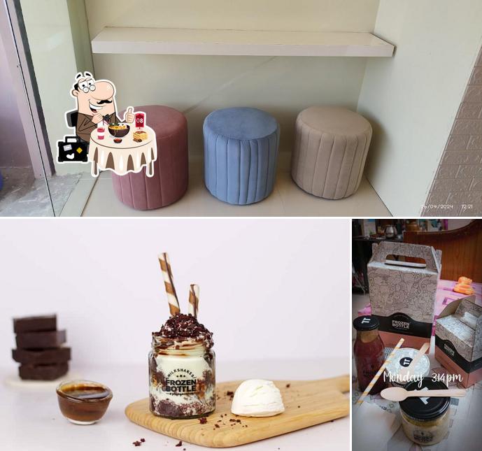 Food at Frozen Bottle - Milkshakes, Desserts, and Ice Cream