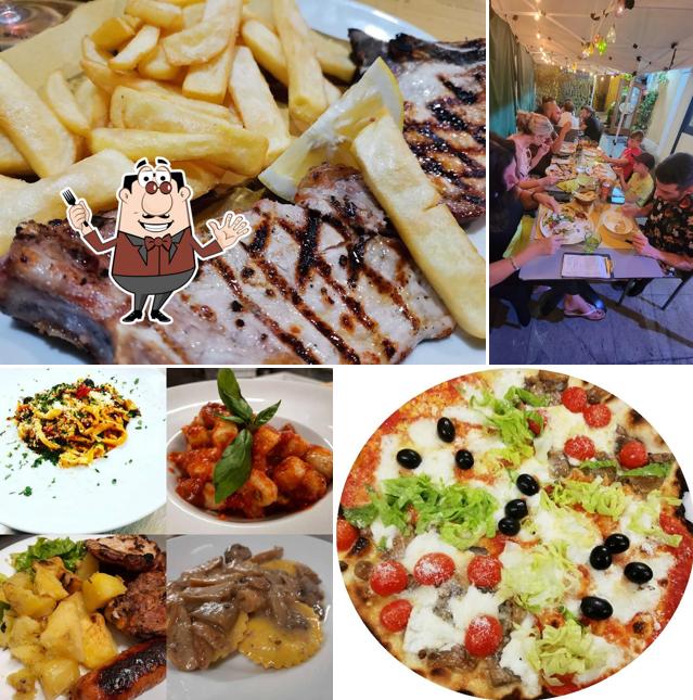Cibo al Ristorante Pizzeria "Il Vecchio Borgo"