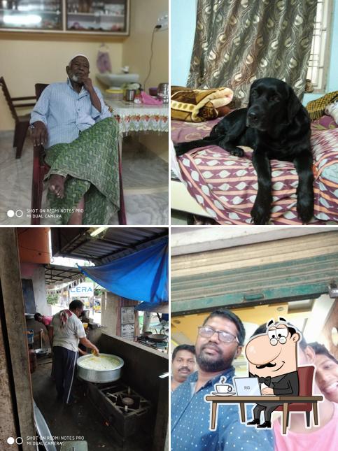 Check out how Mubaarak Biryani Point looks inside