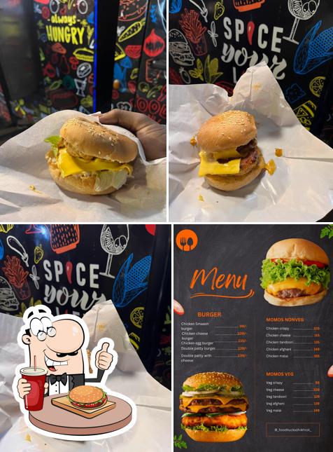 Order a burger at TeaYo... -best burgers in mumbai