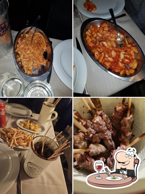 Platti al Pizzeria La Bionda