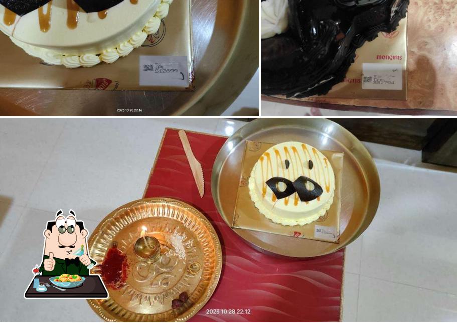 Food at Monginis Cake Shop