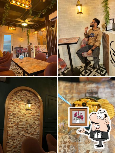 The interior of Cafe D'Bolla