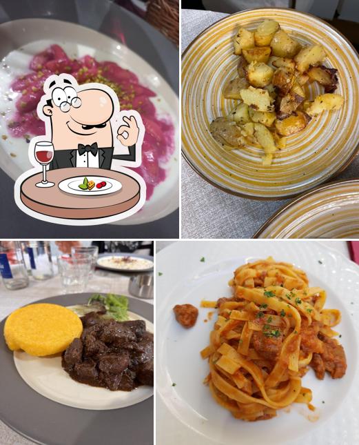 Cibo al Trattoria Cantine Barbaroux