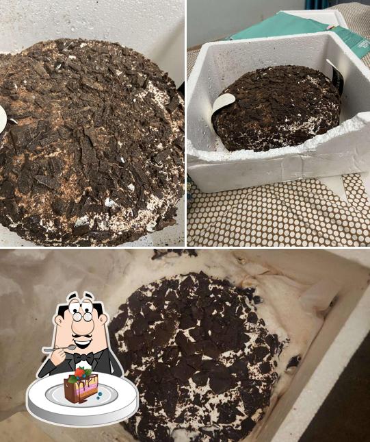 Chocolate cake at Vadilal Ice Creams
