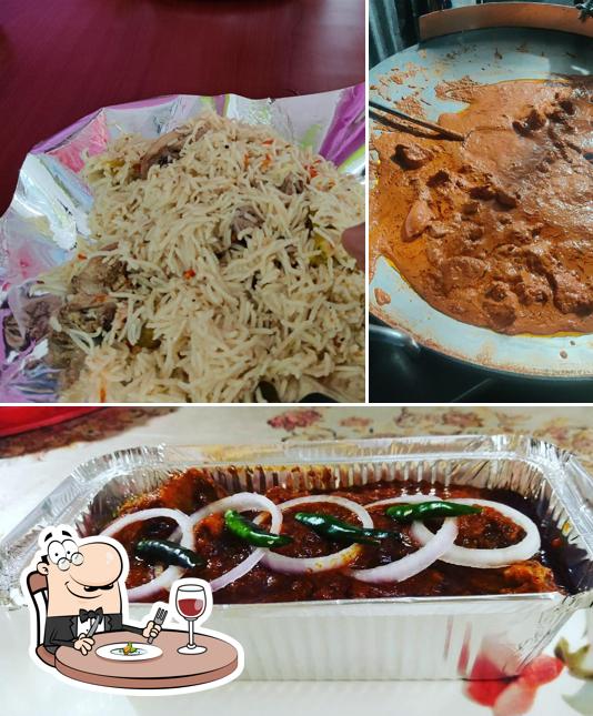 Food at ZAIKA (taste of Muradabadi & Hyderabadi)