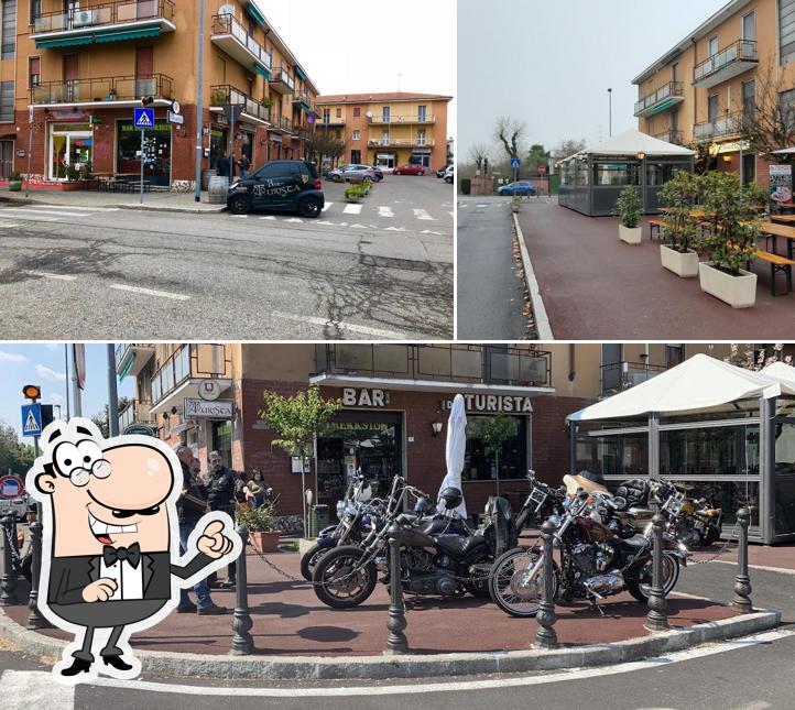 Puoi goderti l'aria fresca da seduto all'esterno di Bar del Turista