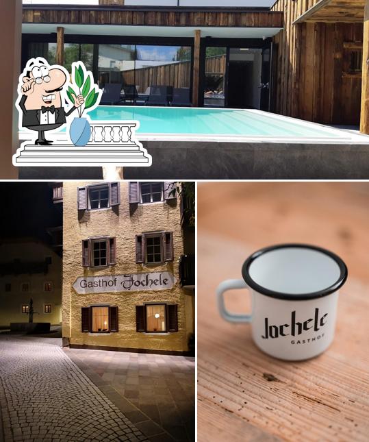 La photo de la extérieur et boisson de Hotel Gasthof Jochele’s