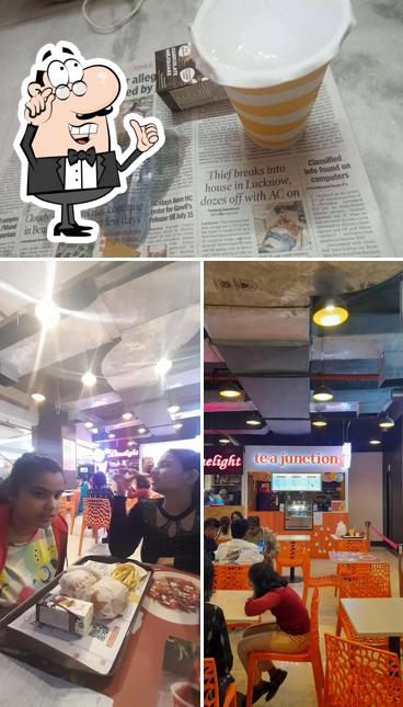 The restaurant's interior and beverage