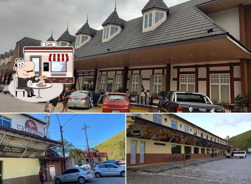 o exterior é uma característica importante do Lanchonete Restaurante Pousada Catavento