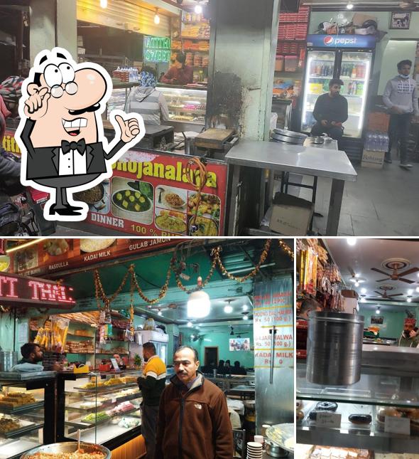 The interior of Atithi Sweets And Bhojnalya