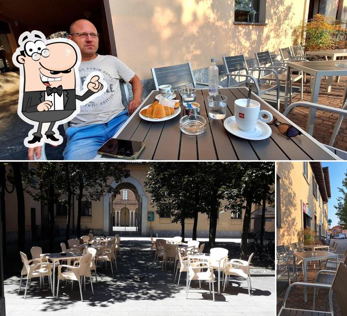 Gli interni di Bar Centrale Illy