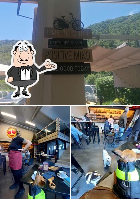 La foto di interni e esterno da Bar Industriale