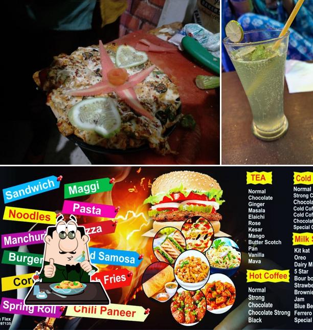 Food at Cafe baits agar malwa