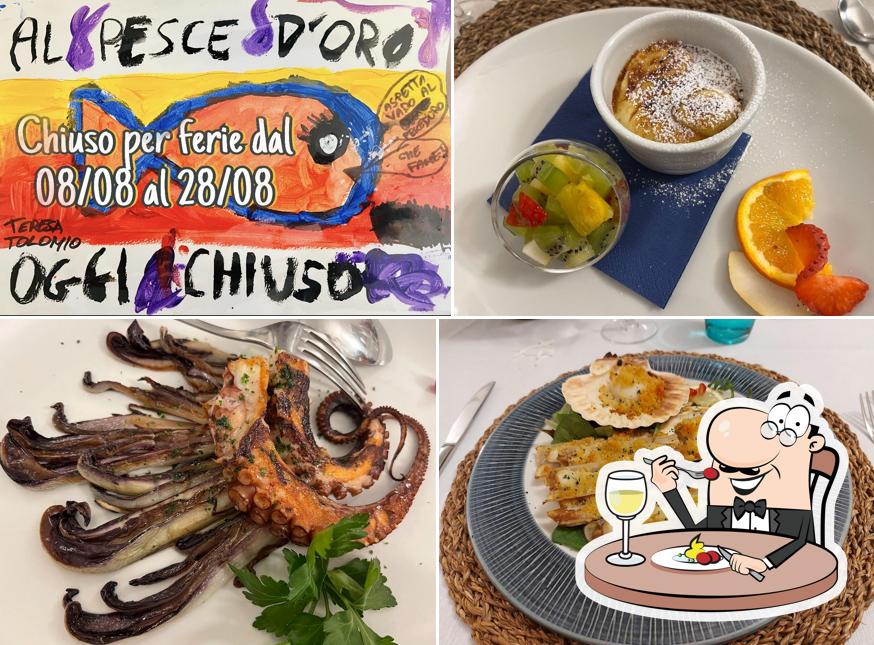 Creme brulee al Albergo Al Pesce D'Oro