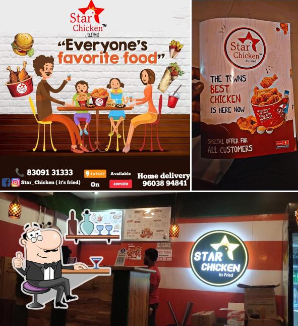 The interior of Star Chicken ( it's fried ) KDP