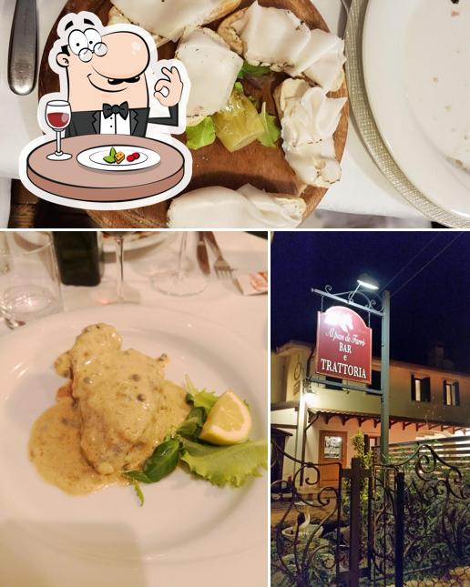 Platti al Trattoria Pian de Farrò