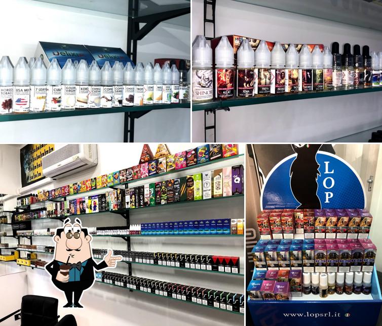 Smoke Vape Café serve un'ampia varietà di cose da bere