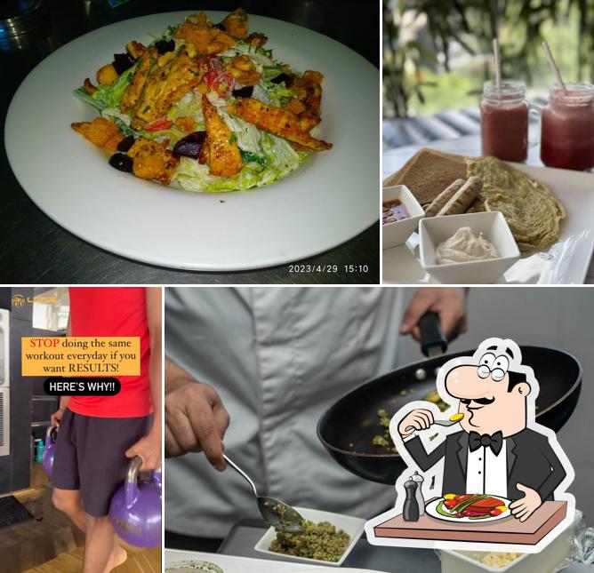 Food at The Lotus Bistro