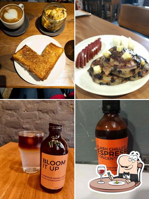 Food at Corridor Seven Coffee Roasters