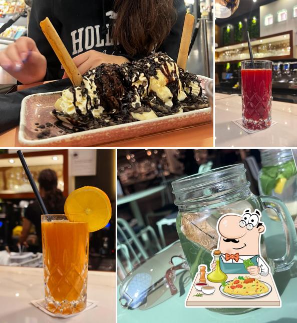 Cibo al Gelateria Leonardo Sihlcity