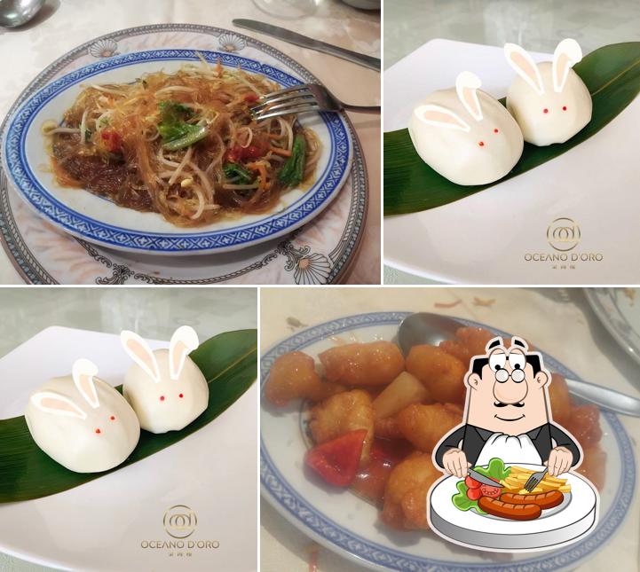 Cibo al Ristorante Cinese Oceano D'Oro