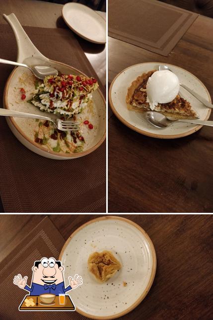 Meals at Olive and oak