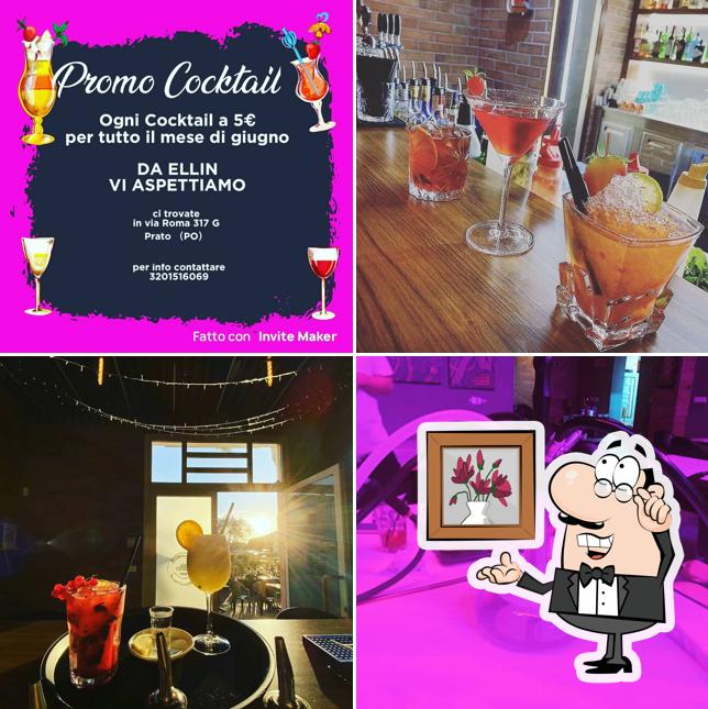 Guarda la immagine che mostra la interni e bevanda di Ellin Lounge Bar