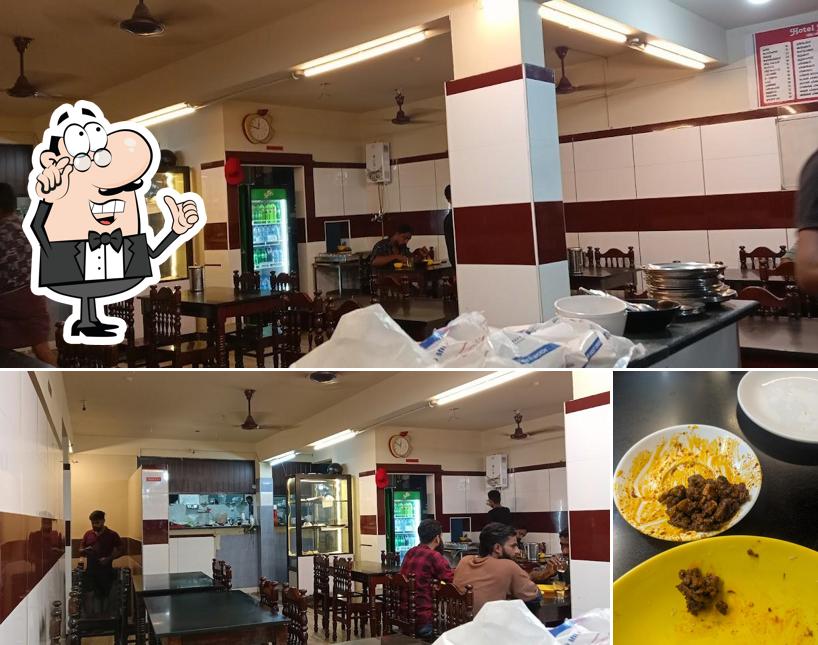 The picture of Hotel Nacheri’s interior and food